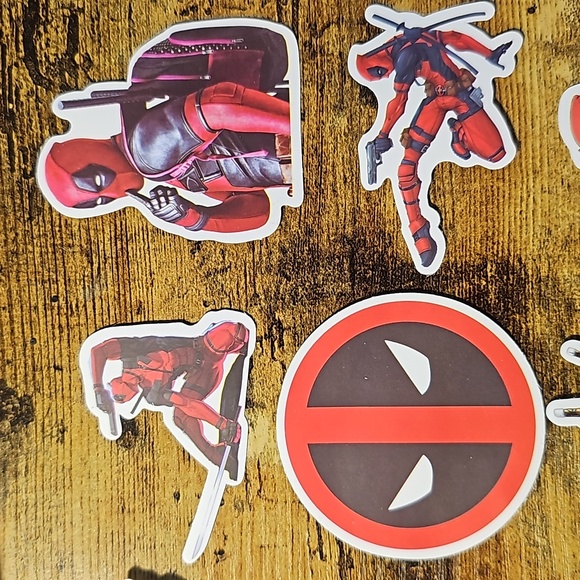 Deadpool Stickers - Picture 3 of 7